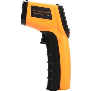 NAPOLI Infrarød termometer, orange/sort