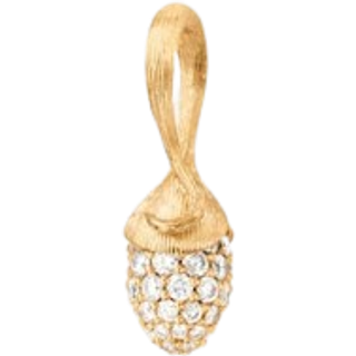 OLE LYNGGAARD COPENHAGEN Lotus Mini Spire 18 kt. guld vedhæng med brillanter