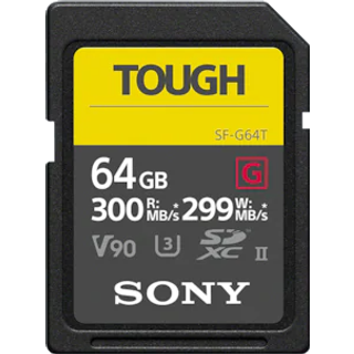 Sony SDXC Tough 64GB V90 G-Series R300 W299