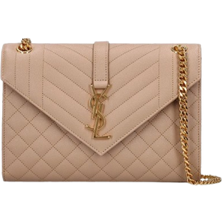Saint Laurent Envelope Medium shoulder bag - beige - One Size
