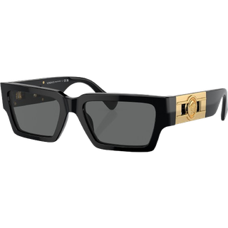 Versace VE4459F Asian Fit GB1/87 54 Solbriller Mænd Black - Black - 54mm