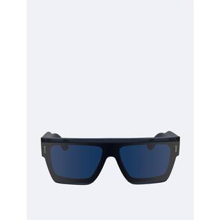 Calvin Klein Unisex CK24502S 438 Solbriller Acetat Blå Blå Firkantet Normal Normal