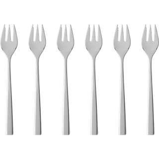 Gense Fuga kagegaffel 6-pak Rustfrit stål