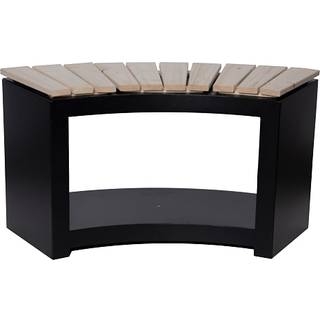 Havebænk med brændedepot 90,2 x 37,8 x 48 cm
