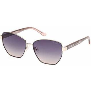 Guess Kvinde GU00102 20B Solbriller Metal Grå Røg Geometrisk Normal