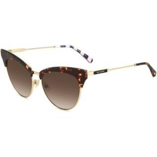 Kate Spade Alvi/G/S Asian Fit 086/HA 54 Solbriller Kvinder Tortoiseshell - Gold - 54mm