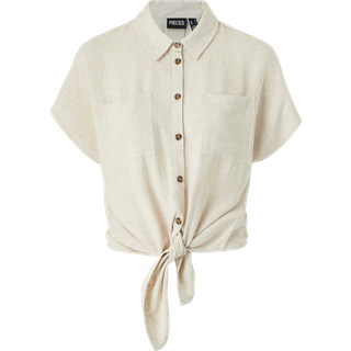 Pcvinsty Linen Tie Shirt