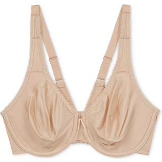 Wacoal Basic Beauty Full Figure Underwire Bra - Beige - H 85