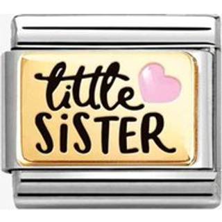Nomination Gold Little Sister Charm