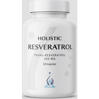 Holistic Resveratrol, 30 kapsler