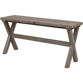 Artwood, Cross bænk Charcoal teak