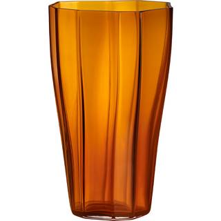 Orrefors - Reed Vas Amber 300 mm - Krukker og vaser - Monica Förster - Guld