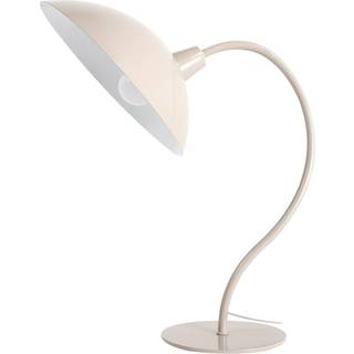 Bordlampe Arvadon Lucande, Creme/amber, Stue/spisestue, Metal, Moderne
