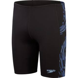 Speedo BadeBukserer Tech Panel Jammer til mænd Sort/blå blå
