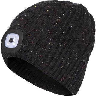 Trespass dazzle - rechargable led beanie hat BLACK MARL One Size