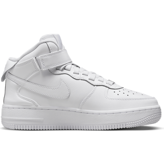 Nike Air Force 1 Mid EasyOn-sko til større børn - hvid - 36.5
