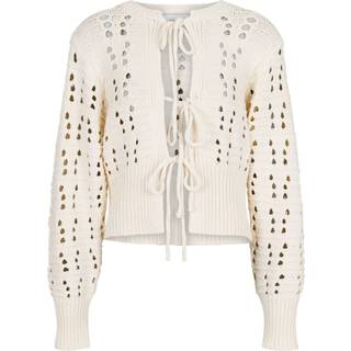 Bethie Knit Cardigan, Creme, 42