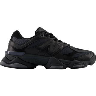 New Balance Unisex 9060 i Sort/Grå læder, Størrelse 43