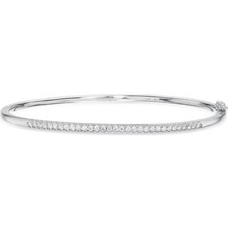 Dazzling - Armring i 14kt. hvidguld m. i alt 0,48ct. W/SI