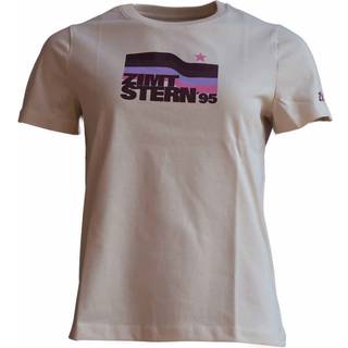 Zimtstern Women's Northz Tee S/S T-shirt Damer størrelse L farve grå/brun