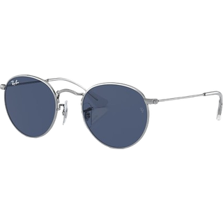 Ray - Ban Børn RJ9547S JUNIOR ROUND 212/80 Solbriller Metal Sølv Blå Rund Normal