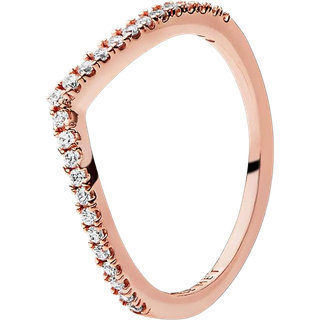 Pandora Rose Gold Shimmering Wish Ring - Ring Size 60