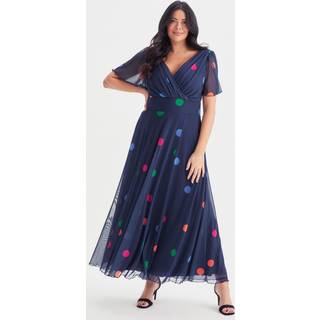 Scarlett & Jo Curve Isabelle Angel Sleeve MaxikjoleEU 48 (UK 20)