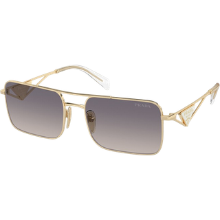 Prada PR A52S ZVN30C 56 Solbriller Kvinder Guld - Pale Gold - 56mm