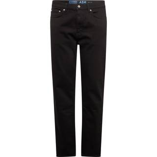 Jeans med slim fit i sort denim med stræk