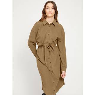 Mazine Women's Adela Dress Kjole Damer størrelse S farve beige/brun