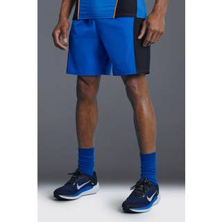 Mens Cobalt Man Active Colour Block Panelled Short