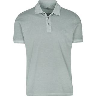 WOOLRICH Herren Polo-Shirt grün meliert