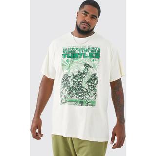 Mens Ecru Plus Tmnt License T-shirt