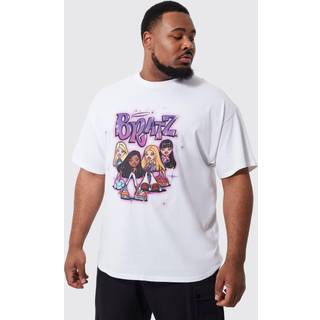 Mens White Plus Bratz License T-shirt