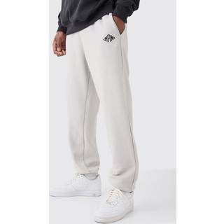 Mens Grey Man Baggy Basic Jogger