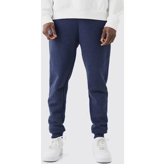 Mens Navy Basic Skinny Fit Jogger