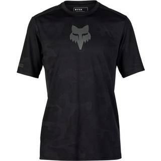 FOX Racing Ranger Tru Dri S/S Jersey Cykeljersey Herrer størrelse M farve sort