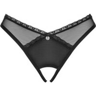 Obsessive Latinesa Crotchless Thong Black M/L