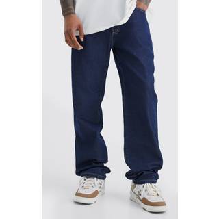 Mens Indigo Relaxed Rigid Jean