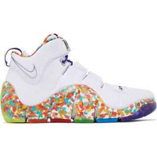 Nike LeBron 4 Retro Fruity Pebbles, 42,5, Hvid