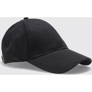 Mens Black Plain Cap