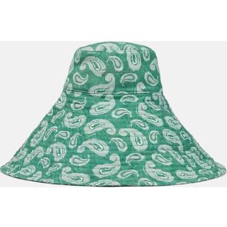 Jacquemus Le Chapeau Lagrima floral cotton sun hat - multicoloured - XL