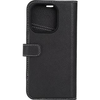 iPhone 15 Pro - Essentials 2In1 Magnet Lædercover - Black