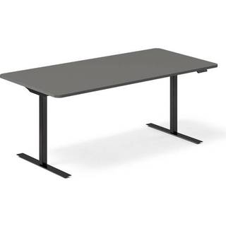 Hæve-sænkebord DNA, Antracit 1800x800 mm 2-ben/Sort