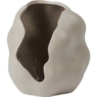 Broste Copenhagen Hekla lysestage Ø16 cm Dove grey
