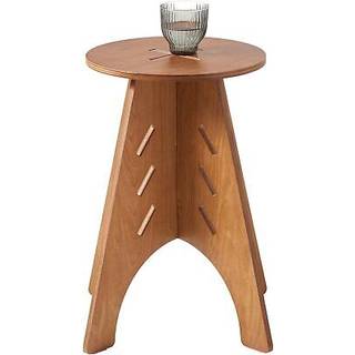 SoBuy brun telefonbord og sofa sidebord HFBT01-K-BR