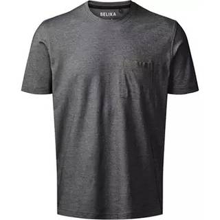Belika 50322 valencia t-shirt b dry ss Herre Black Melange XS