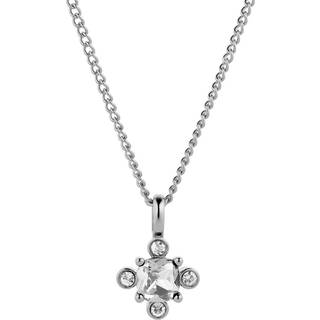 DYRBERG/KERN RIMINI HALSKÆDE 430103 (Silver, Crystal, ONESIZE)