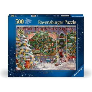 Ravensburger puslespil, 500 brikker, The Christmas Shop