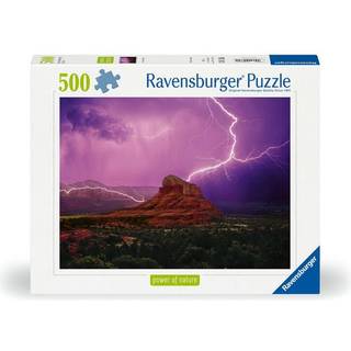 Ravensburger puslespil 500 brikker - Pink torden